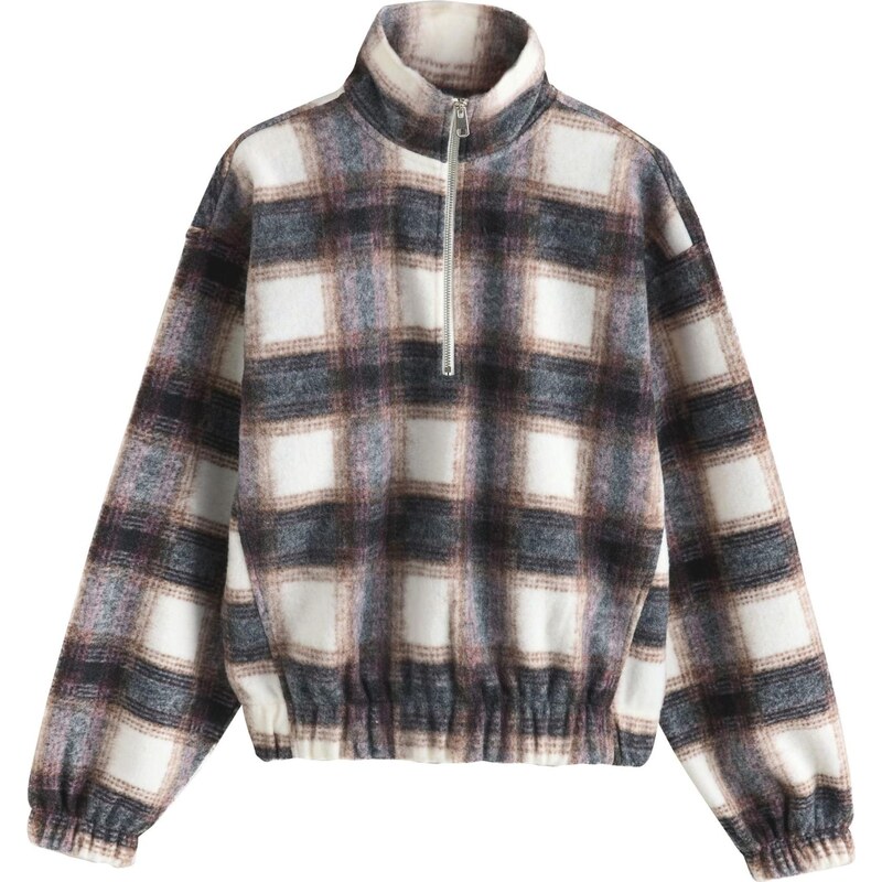 Next Flisová bunda nebielená / námornícka modrá / hnedá / tmavosivá 66223058