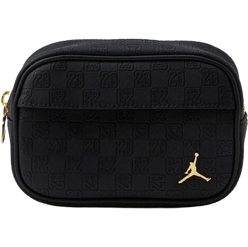 Jordan Taška cez rameno zlatá / čierna 66223080