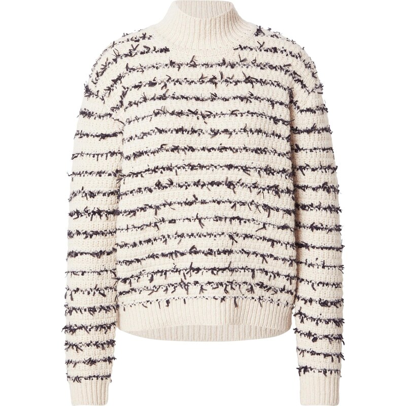 Fabienne Chapot Sveter Zilla čierna / biela ako vlna 66223092