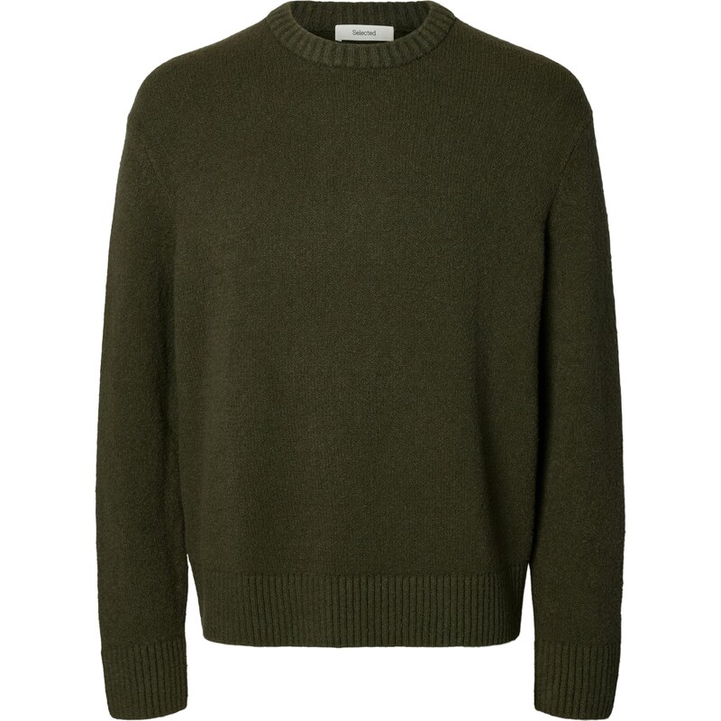 SELECTED Sveter SLHALEX jedľová 66223107