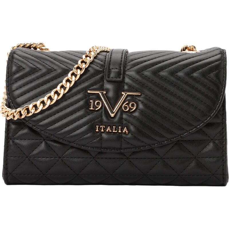 19V69 ITALIA Taška cez rameno Alba čierna 66223183