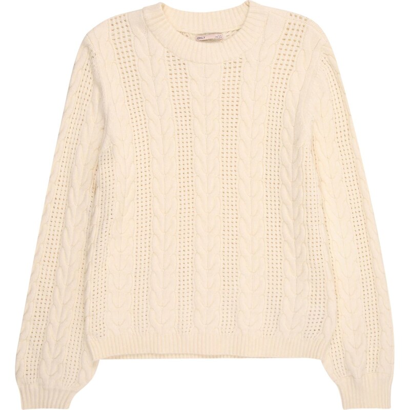 ONLY GIRLS Sveter KOGRUBINA svetlosivá 66223255