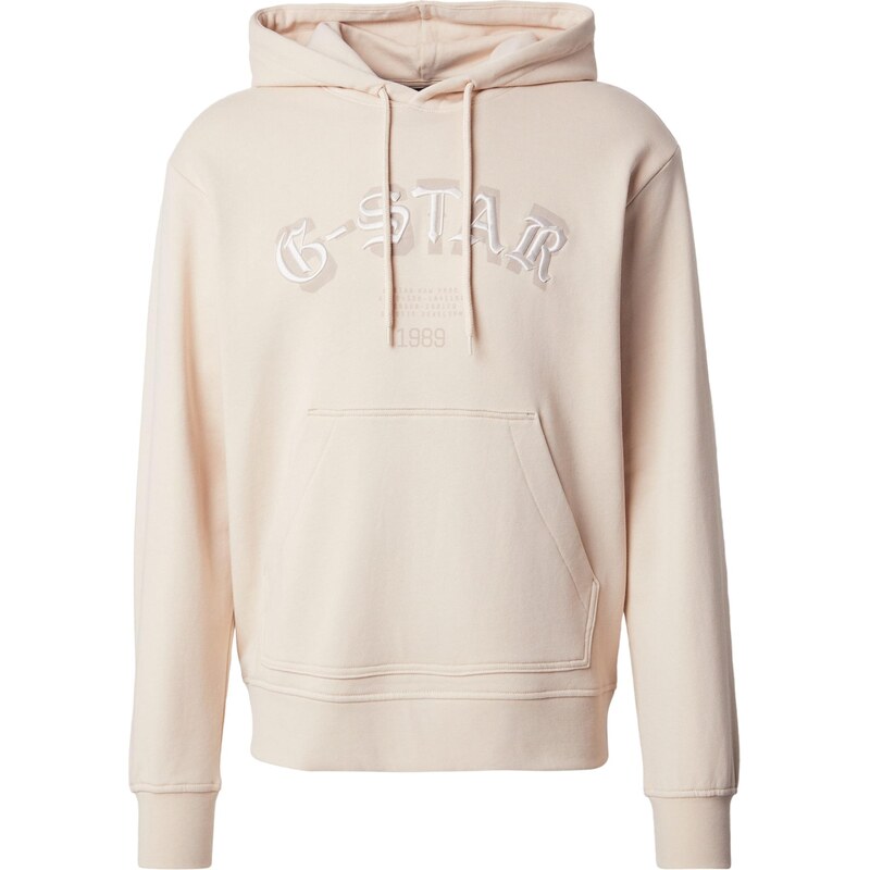 G-STAR Mikina béžová / tmavobéžová / biela 66223377
