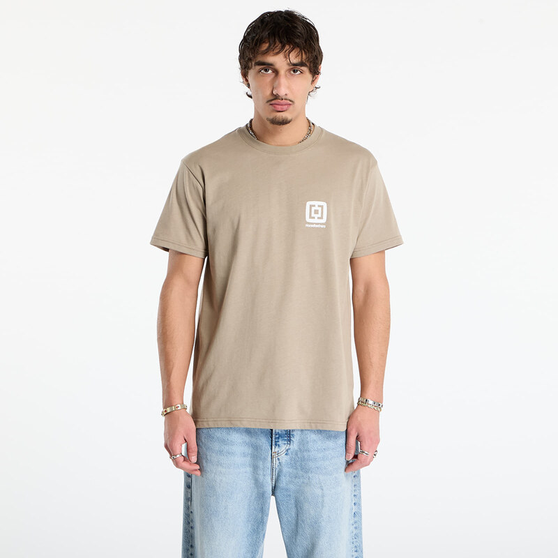 Tričko Horsefeathers Mini Logo T-Shirt Taupe XXL 66220018