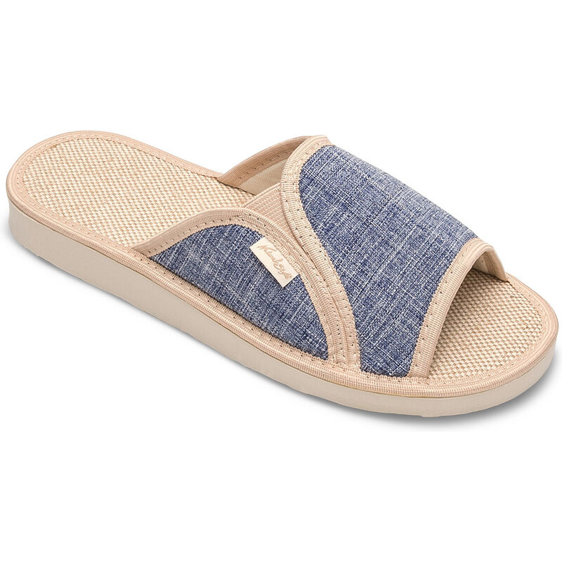 Dámske papuče Natural Style NS007 Modré 66220149