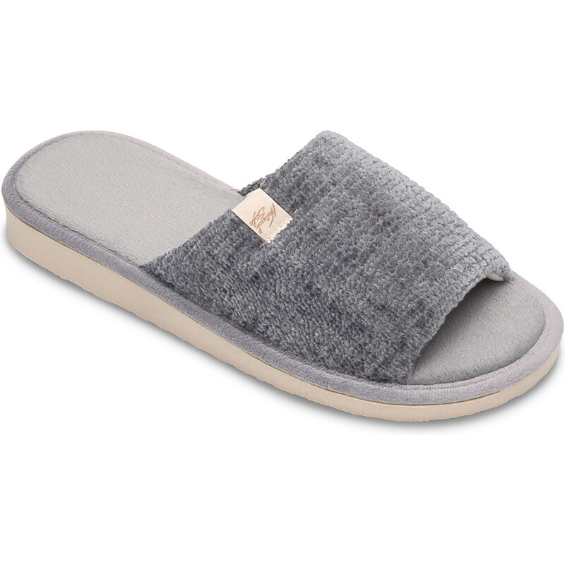 Dámske papuče Natural Style NS075 sivé 66220150
