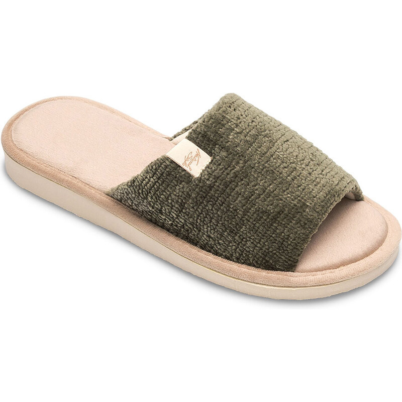 Dámske papuče Natural Style NS075 zelené 66220152