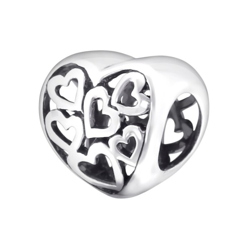 MAJYA MAY STORY strieborný korálik TRUE LOVE 11918 66409492
