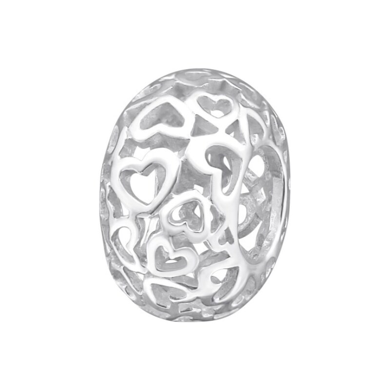 MAJYA MAY STORY strieborný korálik WITH LOVE 11919 66409493