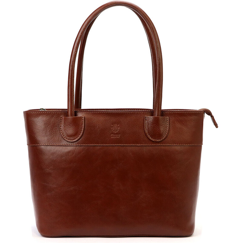 Hnedá kožená kabelka Florence 37823445