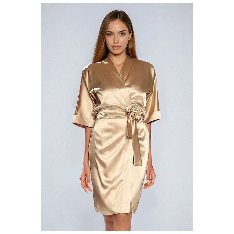 DKaren Saténový župan 100 zlatý 33091271