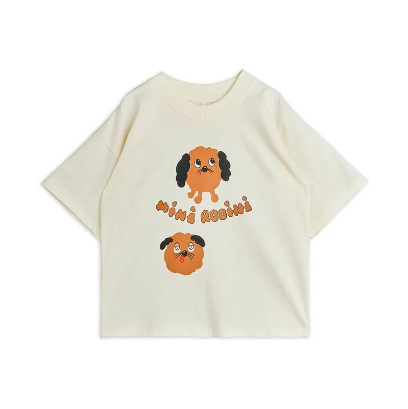 Detské bavlnené tričko Mini Rodini Doggie 66224570