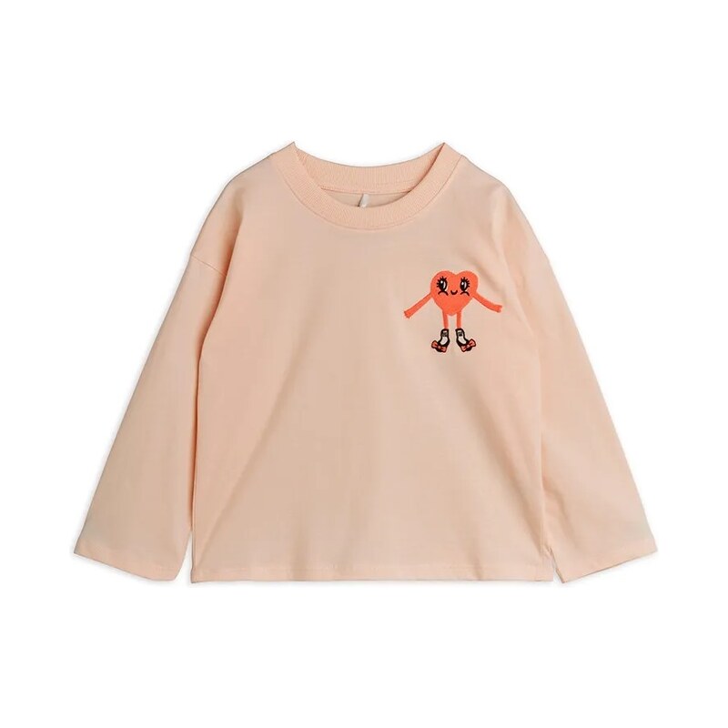 Detská bavlnená košeľa s dlhým rukávom Mini Rodini Heart 66224780