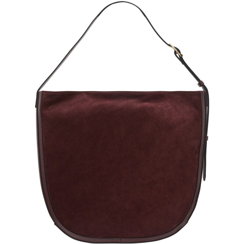 Glamorous by GLAM Kabelka přes rameno kombinace kůží vínová 66225177