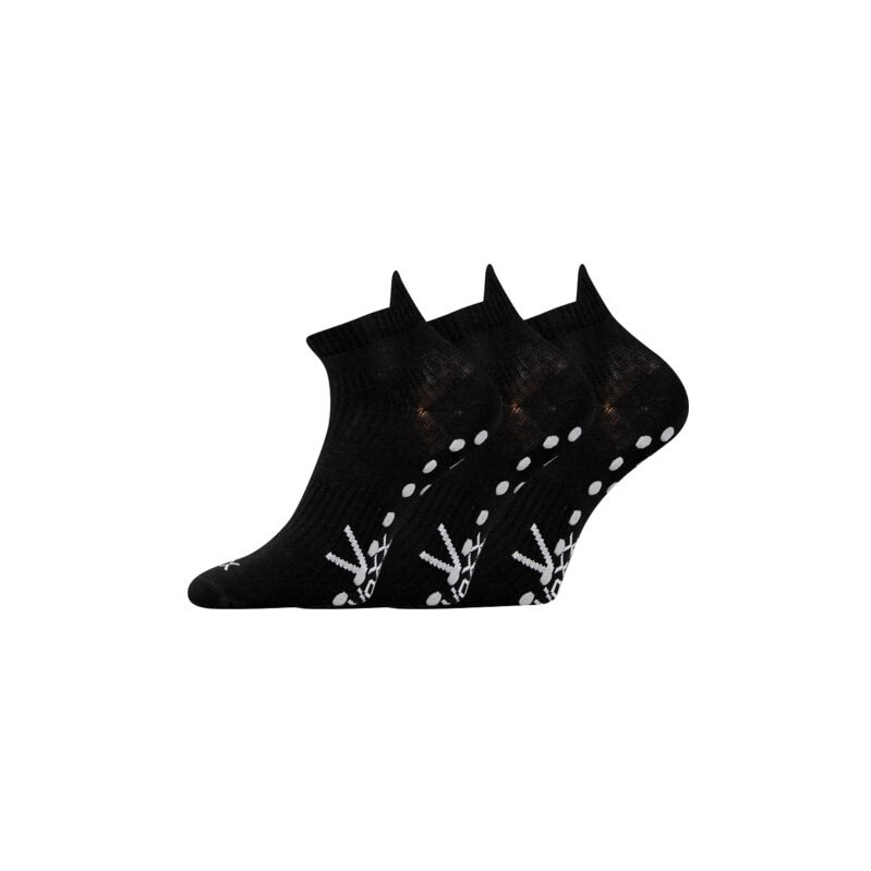 3PACK ponožky VoXX ABS čierne (Joga) 66228289