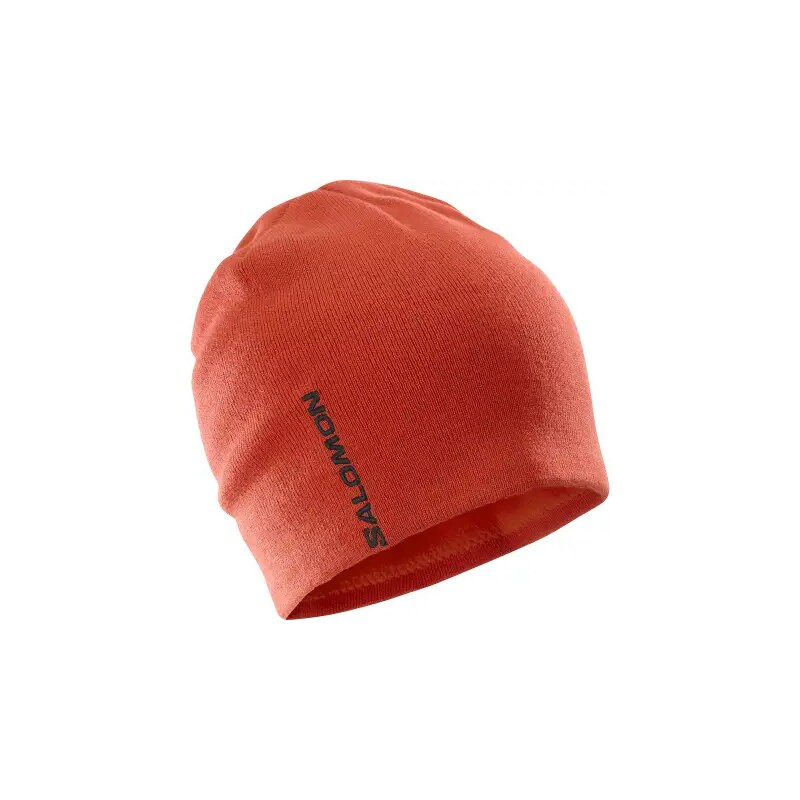 E-shop Salomon Graphic Beanie bežecká čiapka Cherry Tomato vel. Uni