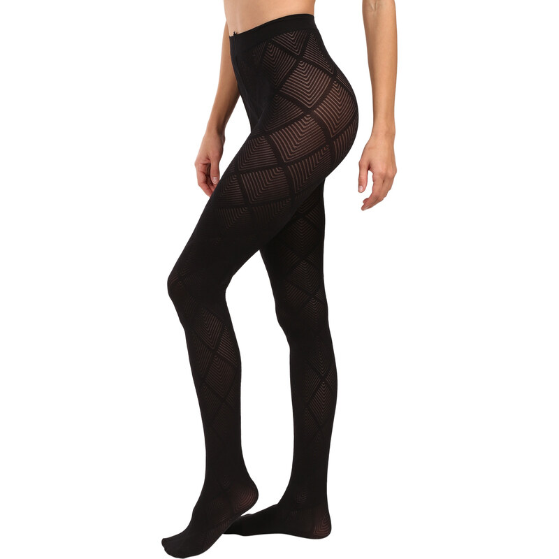 Dámske silónové pančuchové nohavice Golden Lady Illusion 50 DEN čierne 66208779