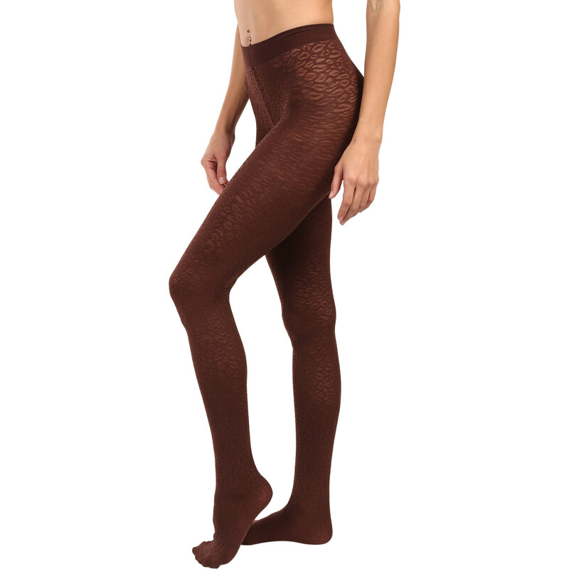 Dámske silónové pančuchové nohavice Golden Lady Spotted 50 DEN hnedé 66208776