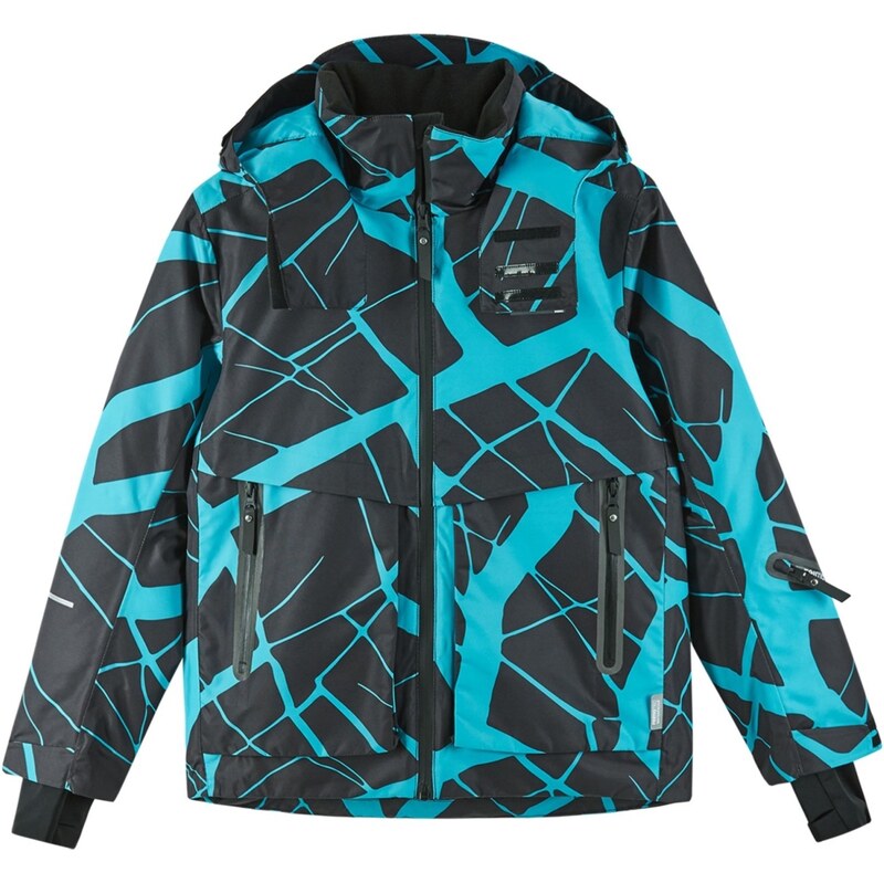 Chlapčenská zimná lyžiarska bunda Reima Tirro čierna 66227193