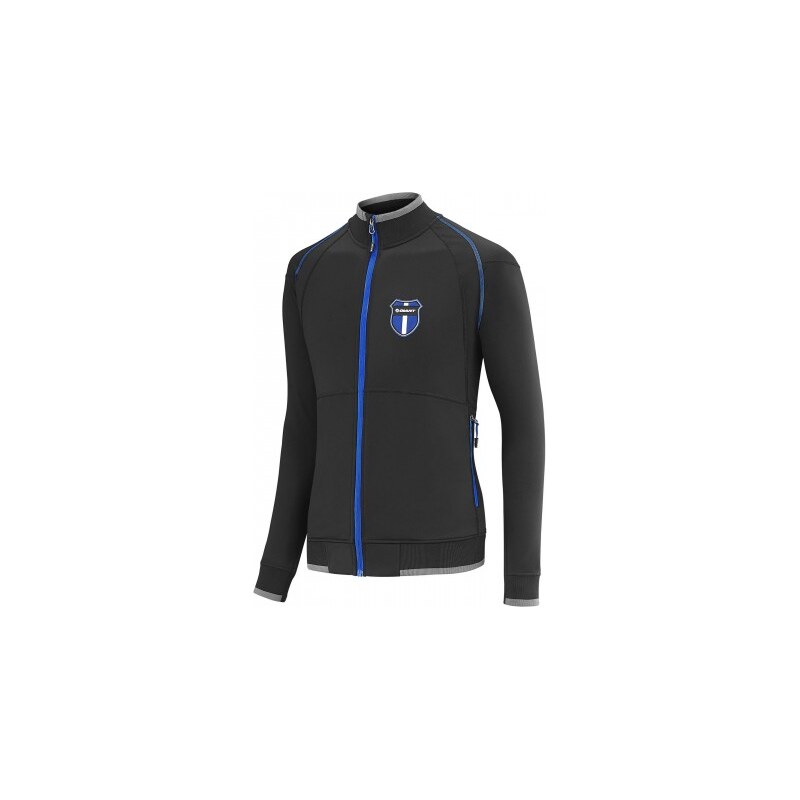 Giant Team tepláková bunda, čierno-modrá 66225817
