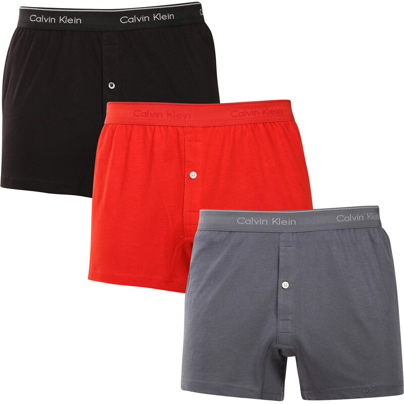 3PACK pánske trenky Calvin Klein viacfarebné (NB4005A-058) 66228297