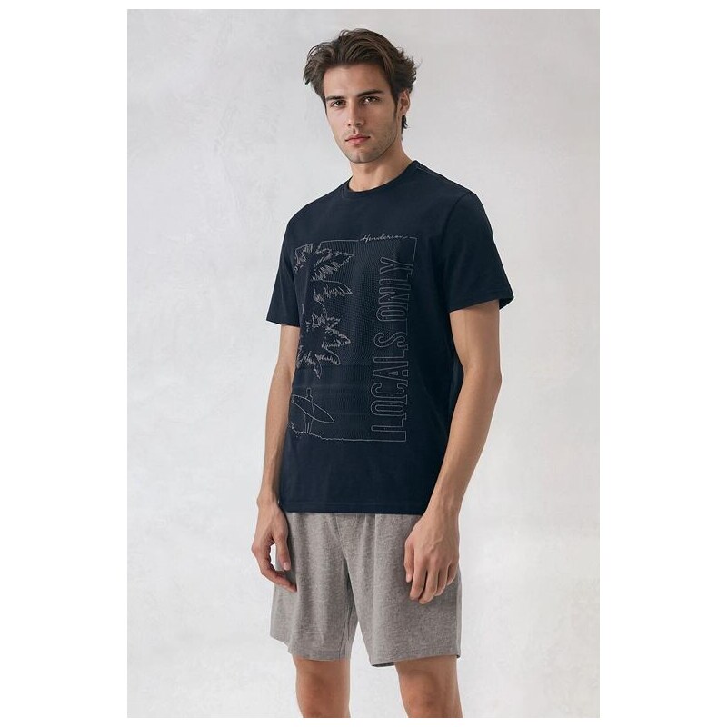 Henderson Pánske pyžamo Surf modré 61864968