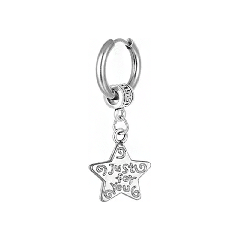 Oceľová náušnica Glare 489 66226646