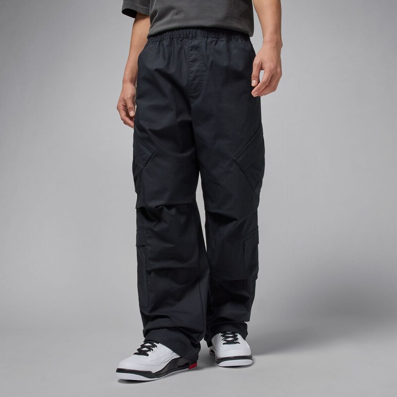 Jordan Flight Mens Utility Pants Black - Pánske - Nohavice Jordan - 66361992