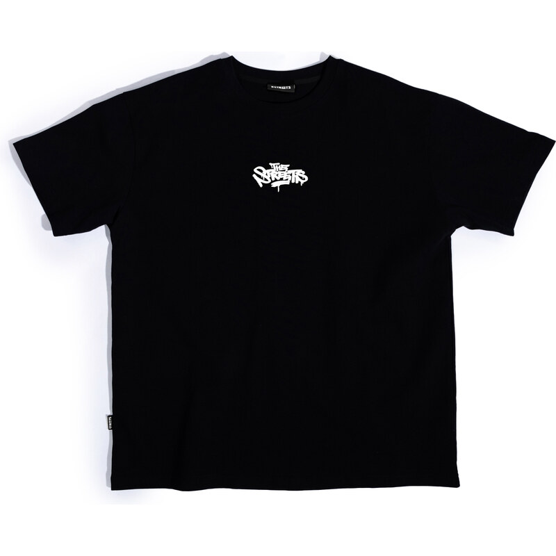 The Streets Tag Tee Black - Pánske - Tričko The Streets - Čierne - 66362008