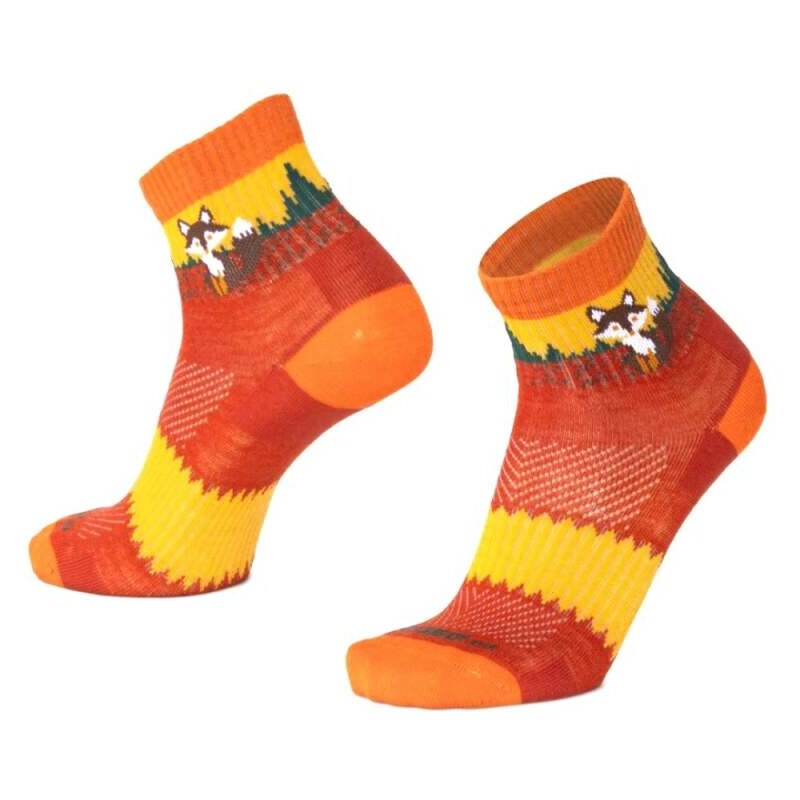 ORLIK FOX členkové merino ponožky s líškou Moose oranžová S 1 pár 66227908