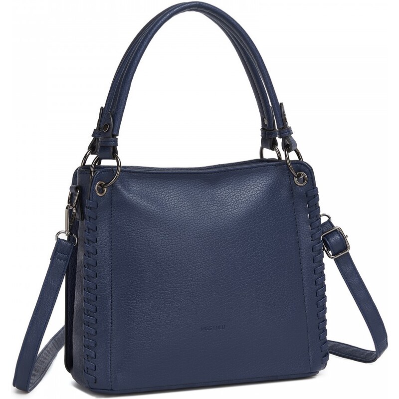 Miss Lulu Kabelka – Elegant crossbody, textúrovaná s tkanými detailmi, 67195027