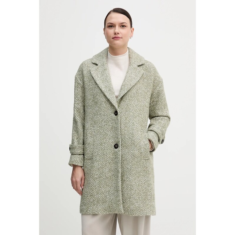 Kabát s prímesou vlny United Colors of Benetton 66228308