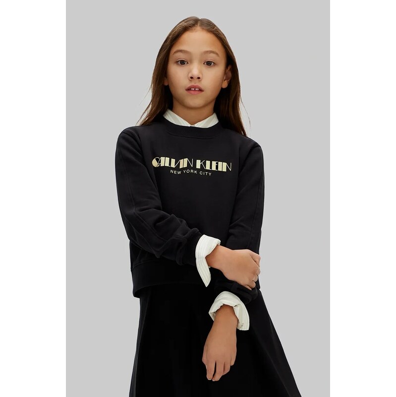 Detská bavlnená mikina Calvin Klein Jeans 66229079