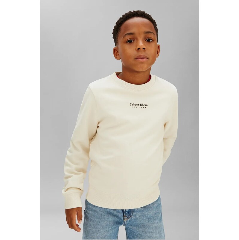 Detská bavlnená mikina Calvin Klein Jeans 66229099