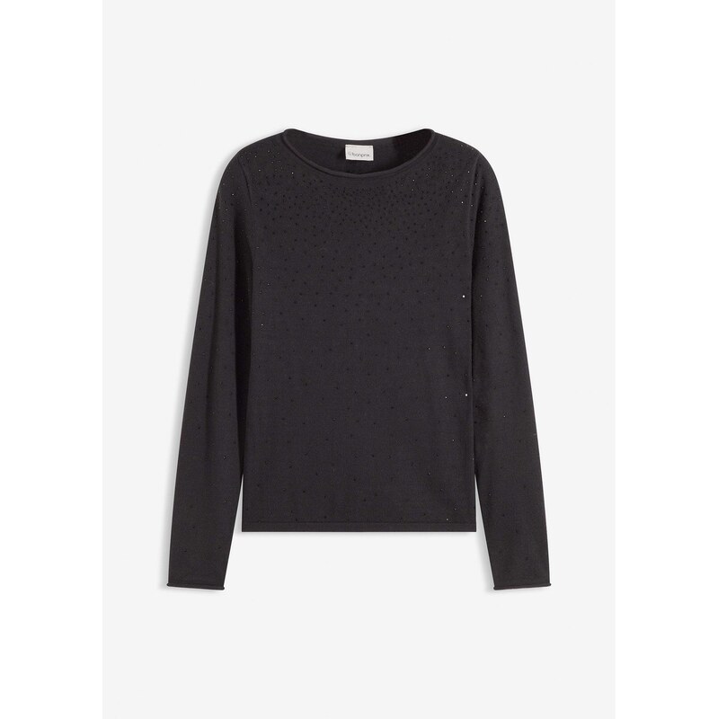 bonprix Jemne pletený pulóver z padavého viskózového mixu, farba 66229908