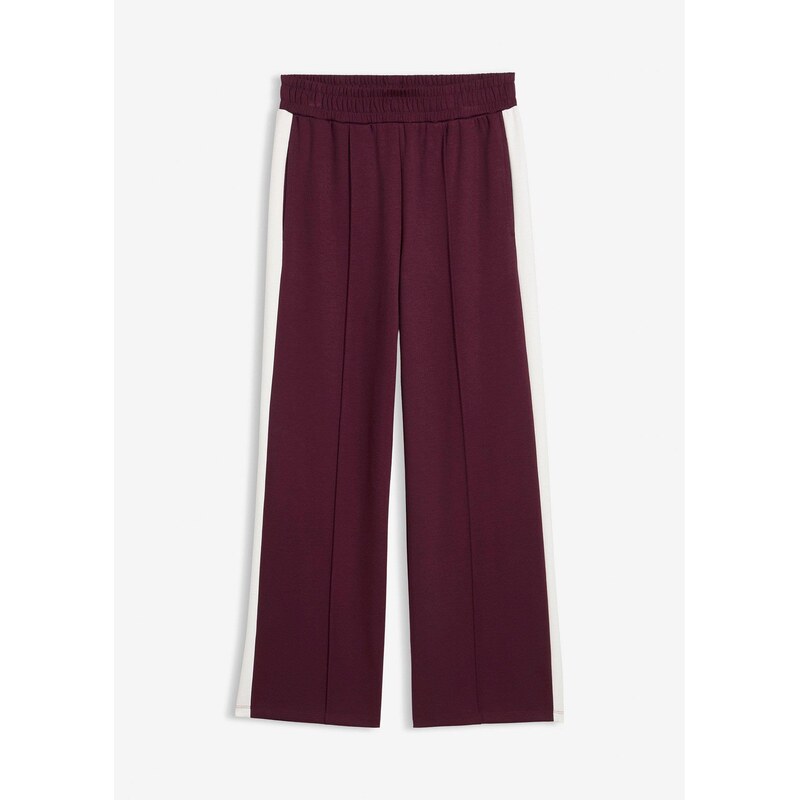 bonprix Tepláky z kvality Interlock, farba hnedá 66230122