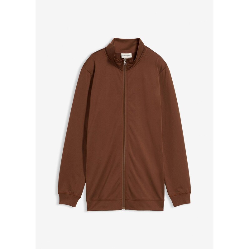 bonprix Termo mikinová bunda, farba hnedá 66230179