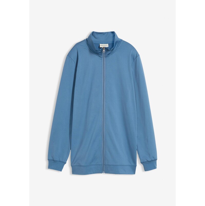 bonprix Termo mikinová bunda, farba modrá 66230180