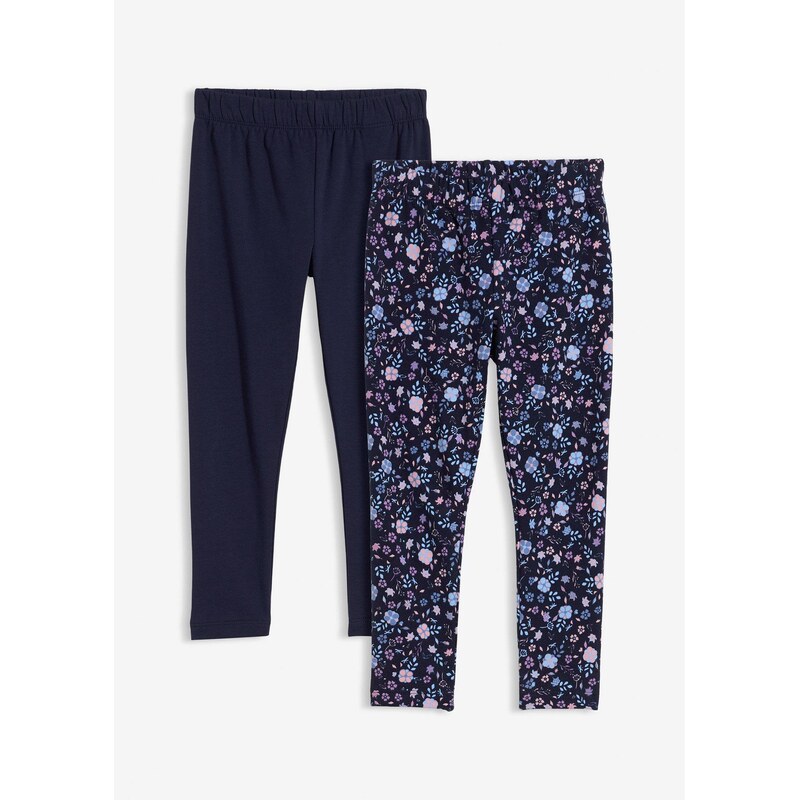 bonprix Termo legíny (2 ks), farba modrá 66230247