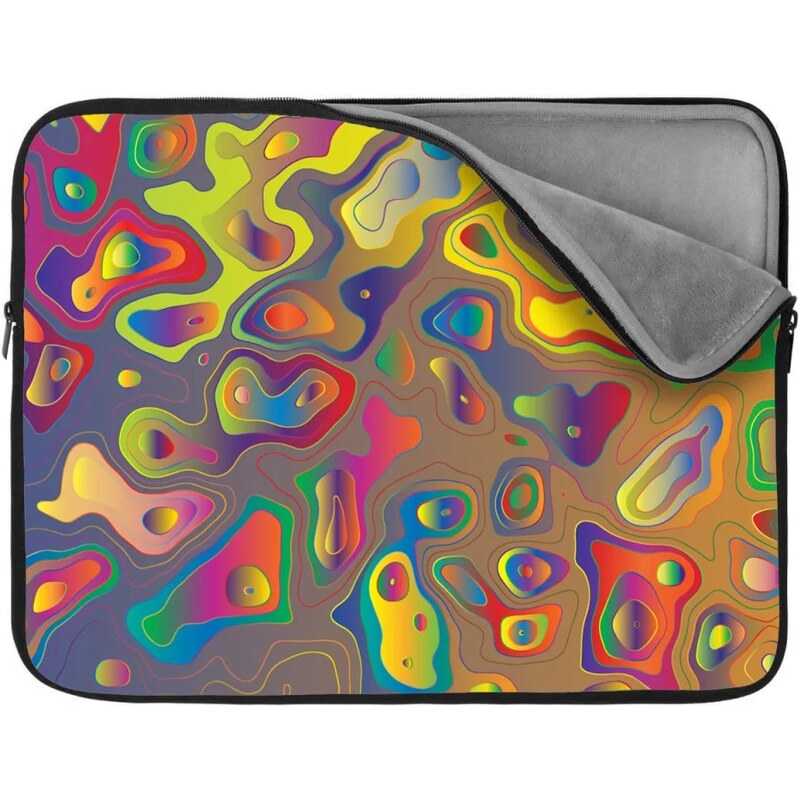 Sablio Obal na notebook Farebné škvrny 65426287