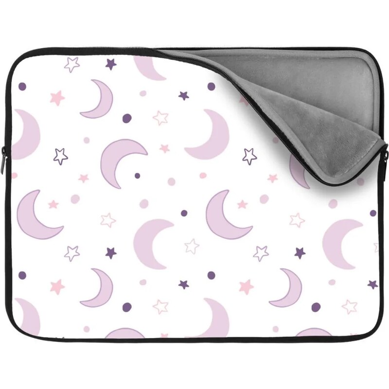 Sablio Obal na notebook Fialové mesiačiky 65426876