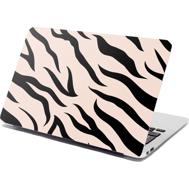 Sablio Samolepka na notebook Ružový vzor zebry 65095499