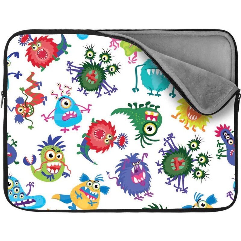 Sablio Obal na notebook Farebné príšerky 65426968