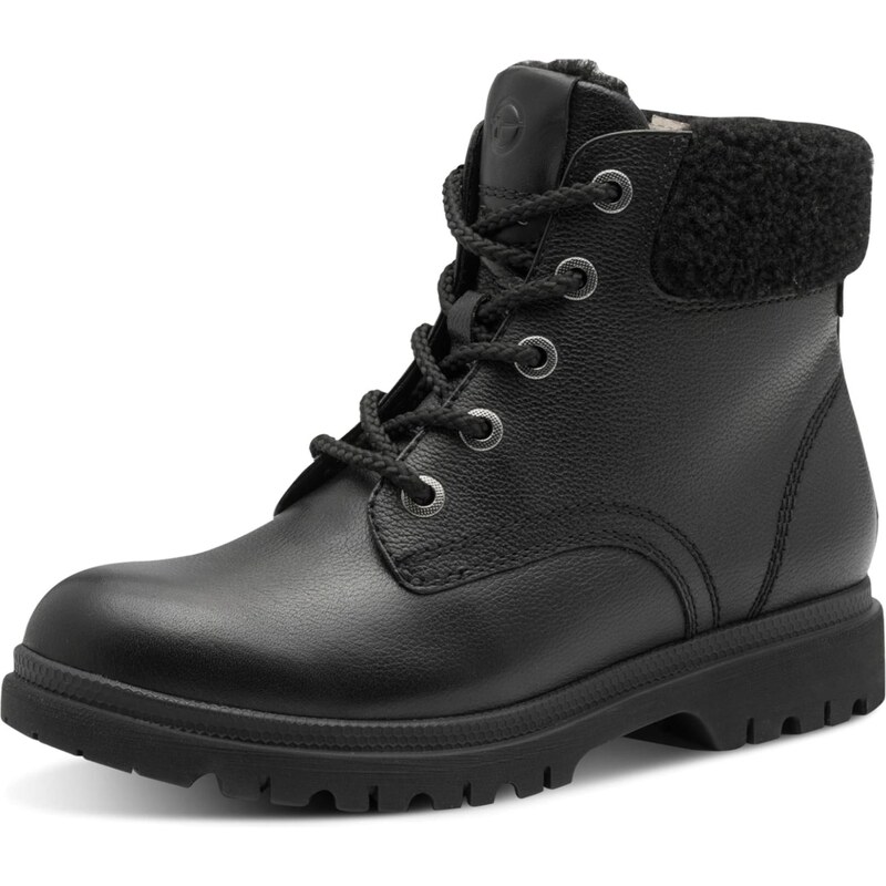 Tamaris Šnurovacie členkové čižmy čierna 66237834