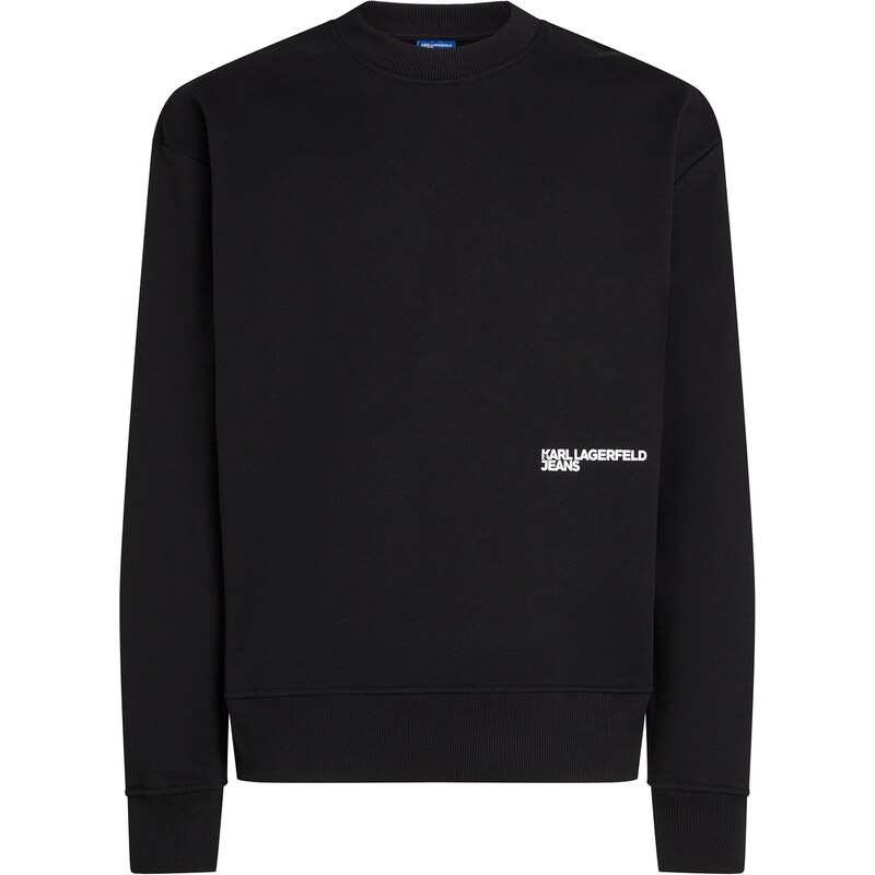 KARL LAGERFELD JEANS Mikina čierna / biela 66237859