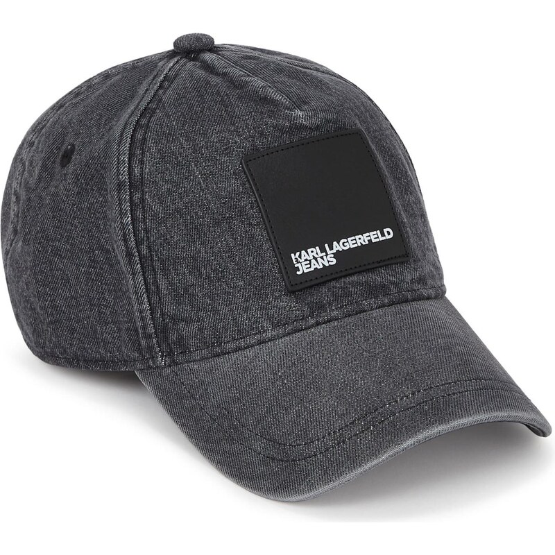 KARL LAGERFELD JEANS Čiapka antracitová 67027024
