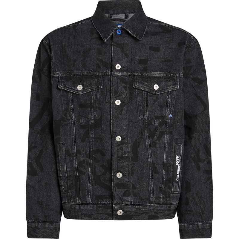 KARL LAGERFELD JEANS Prechodná bunda čierna / čierny denim 66237880