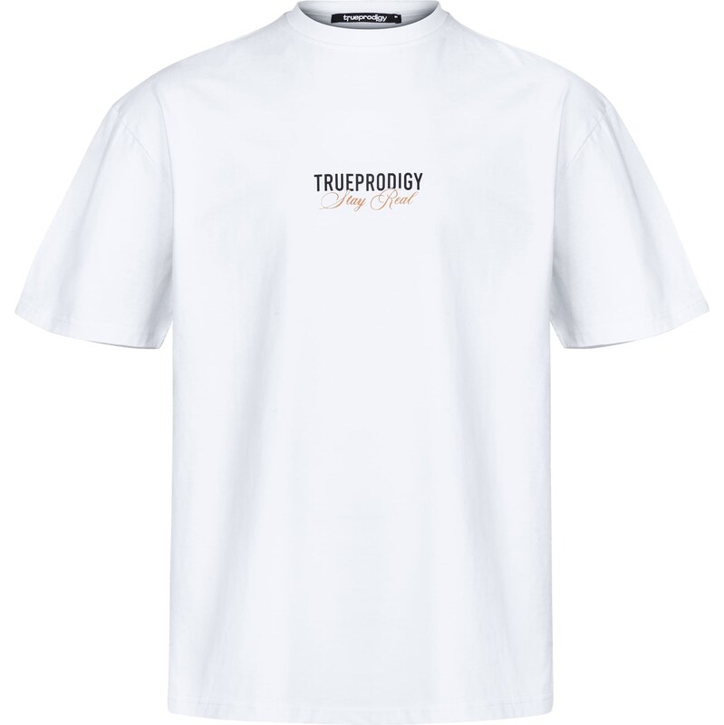 trueprodigy Tričko Lou oranžová / čierna / biela 66330245