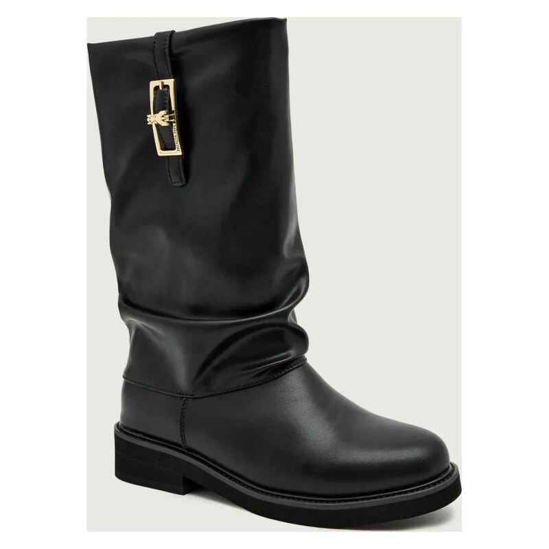 Patrizia Pepe Kožené kozačky 66463098