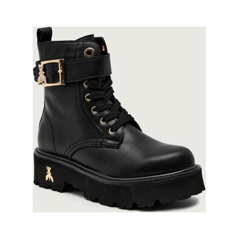 Patrizia Pepe Kožené členkové topánky 66333860